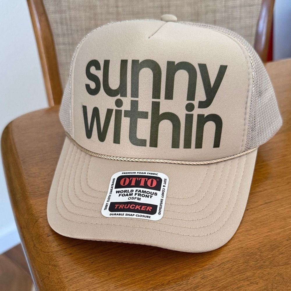 NEW OTTO Sunny Within Trucker Hat
